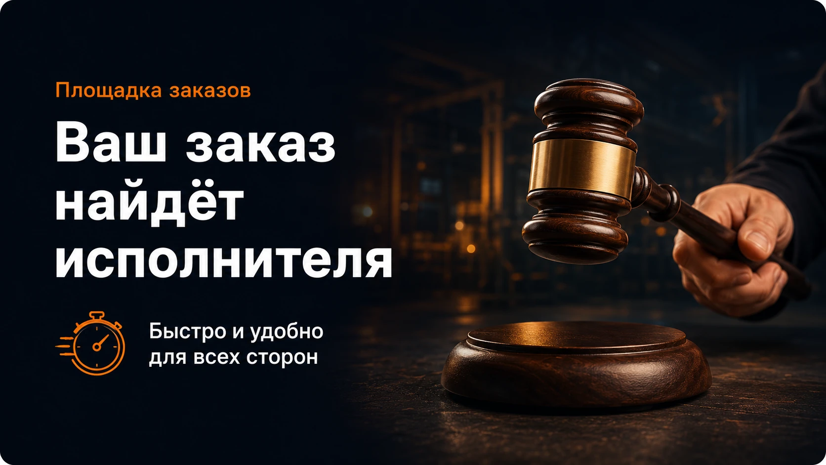 Площадка заказов — ваш заказ найдёт исполнителя